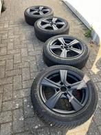Sportvelgen met Michelin 195/55 R 16, Ophalen, Gebruikt, 16 inch, Winterbanden