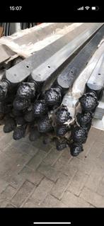 OPRUIMING NIEUWE SIERPALEN MET SIEREIKEL/DENNEAPPEL, Ophalen, Nieuw, IJzer, Overige typen