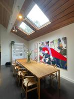 Arco extra slim table , natural oak, 360x105 cm., Huis en Inrichting, Ophalen of Verzenden, Zo goed als nieuw, Vijf personen of meer