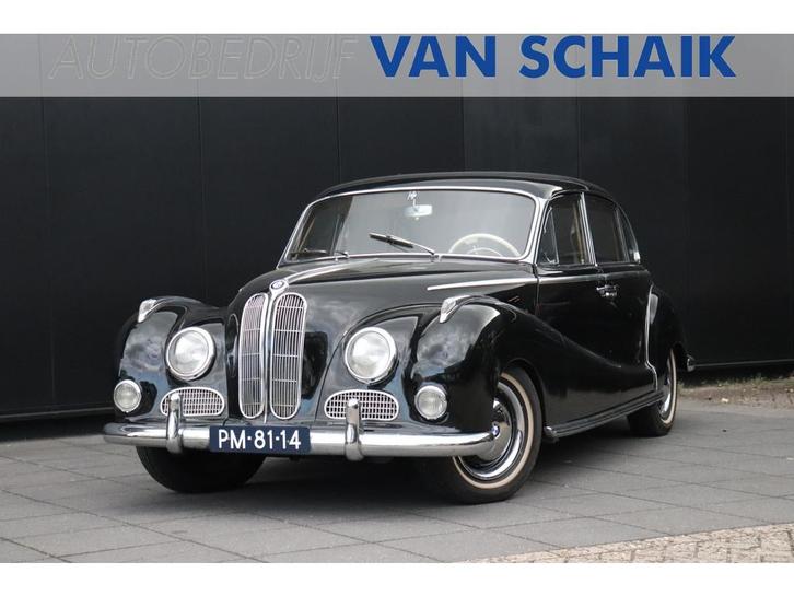 BMW 5 Serie 502 - 3,2 LTR (bj 1958), Auto's, Oldtimers, Te koop, Lederen bekleding, BMW, Benzine, Sedan, Handgeschakeld, Geïmporteerd