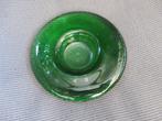 Iittala Fins glas design, kandelaar, groen, serie Nappi, Overige materialen, Ophalen of Verzenden, Zo goed als nieuw, Groen
