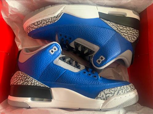 JORDAN 3 retro VARSITY ROYAL CEMENT US 9/ EU 42,5, Kleding | Heren, Schoenen, Nieuw, Sneakers of Gympen, Blauw, Ophalen of Verzenden