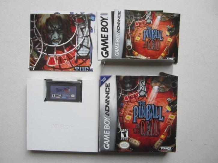Pinball of the Dead Nintendo Gameboy Game Boy Advance, Spelcomputers en Games, Games | Nintendo Game Boy, Zo goed als nieuw, Overige genres