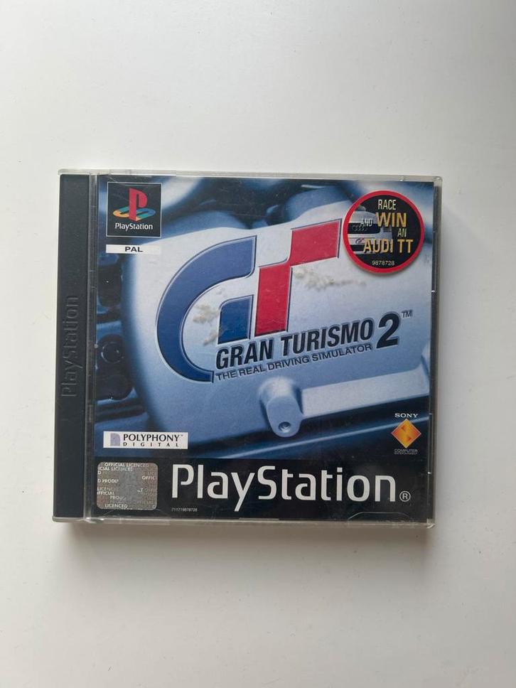 Gran Turismo 2 - Playstation 1 (PS1), Spelcomputers en Games, Games | Sony PlayStation 1, Gebruikt, Racen en Vliegen, 1 speler