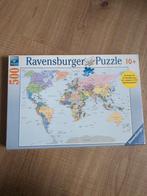 Ravensburger puzzel wereldkaart, Nieuw, Ophalen of Verzenden, 500 t/m 1500 stukjes