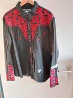 Western showblouse stars & stripes, Gebruikt, Ophalen of Verzenden, Western, Dames