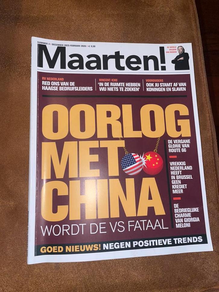 Januari editie Maarten! (Normaal 9,50,-), Boeken, Tijdschriften en Kranten, Zo goed als nieuw, Ophalen of Verzenden