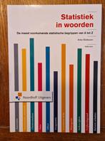 Anke Slotboom - Statistiek in woorden, Ophalen of Verzenden, Nieuw, Anke Slotboom