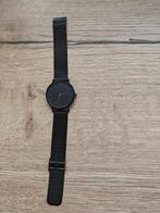 Oozoo vintage horloge zwart C7730 (36 mm), Sieraden, Tassen en Uiterlijk, Horloges | Dames, Overige merken, Staal, Ophalen of Verzenden