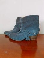 blauwe suede laarsjes van SPM maat 40, Ophalen, SPM, Blauw, Lage of Enkellaarzen