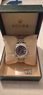 Rolex Datejust dames horloge, Ophalen, Zo goed als nieuw, Staal, Rolex