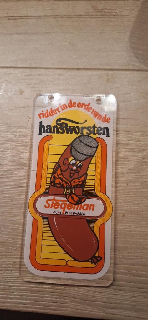 Stegeman worsten carnaval medaille hanger (12226), Verzamelen, Ophalen of Verzenden, Stegeman, ., .
