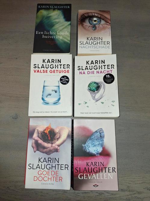 Karin Slaughter, diverse thrillers, Boeken, Fantasy, Gelezen, Ophalen
