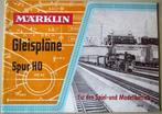 Märklin H0 763/2 boek voor middenrail 1956 spoorplannen 800, Wisselstroom, Zo goed als nieuw, Märklin, Boek, Tijdschrift of Catalogus
