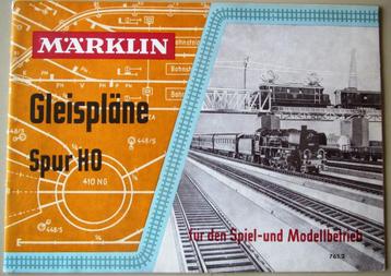 Märklin H0 763/2 boek voor middenrail 1956 spoorplannen 800 beschikbaar voor biedingen