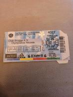 Ticket Club Brugge-Olympiakos Nicosia, Tickets en Kaartjes