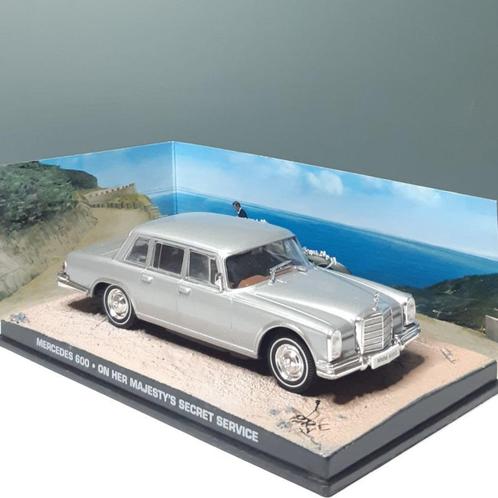 Mercedes 600 - James Bond 007 nr 32, Hobby en Vrije tijd, Modelauto's | 1:43, Zo goed als nieuw, Auto, Universal Hobbies, Ophalen of Verzenden