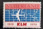 Nederland 1959 - NVPH 731-735 - 40 jaar KLM, Postzegels en Munten, Na 1940, Ophalen of Verzenden, Postfris
