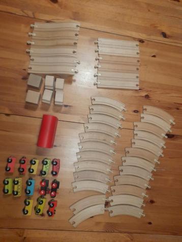 Houten Treinset - 56 Delig beschikbaar voor biedingen