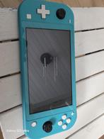 Nintendo Switch Lite Turquoise + Hoes, Spelcomputers en Games, Spelcomputers | Nintendo Switch Lite, Ophalen, Turquoise, Gebruikt