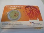 coincard oranje geluksdubbeltje 2012, Ophalen of Verzenden, Koningin Beatrix, Euro's, Losse munt