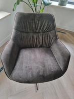 DKW Draaifatteuil - Donkergroen, Huis en Inrichting, Ophalen, 75 tot 100 cm, Zo goed als nieuw, Metaal