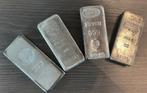 4x 1 kilo 1000 gr Zilverbaren 999 puur 4 kg, top investering, Postzegels en Munten, Edelmetalen en Baren, Ophalen, Zilver