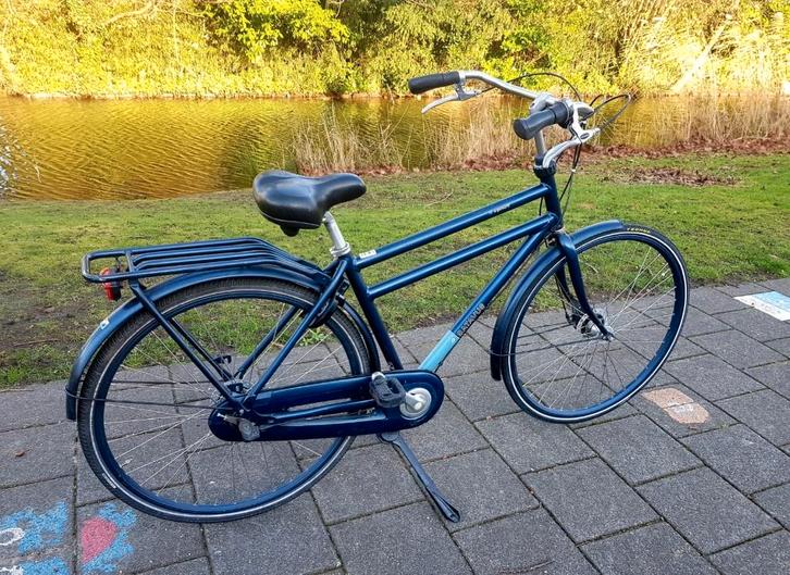 Batavus X-posure blauw, Fietsen en Brommers, Fietsen | Dames | Damesfietsen, Zo goed als nieuw, Batavus, Versnellingen, 47 tot 50 cm