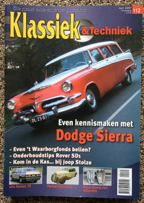 KT: Alfa 75, DAF Pienter Pookje, Rover SD1, Hillman Avenger, Boeken, Auto's | Folders en Tijdschriften, Zo goed als nieuw, Algemeen