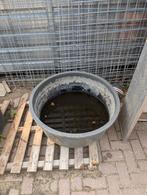 kunstoffen vijverbak rond, Tuin en Terras, Waterpartijen en Fonteinen, Ophalen, Gebruikt, Beton, Waterornament