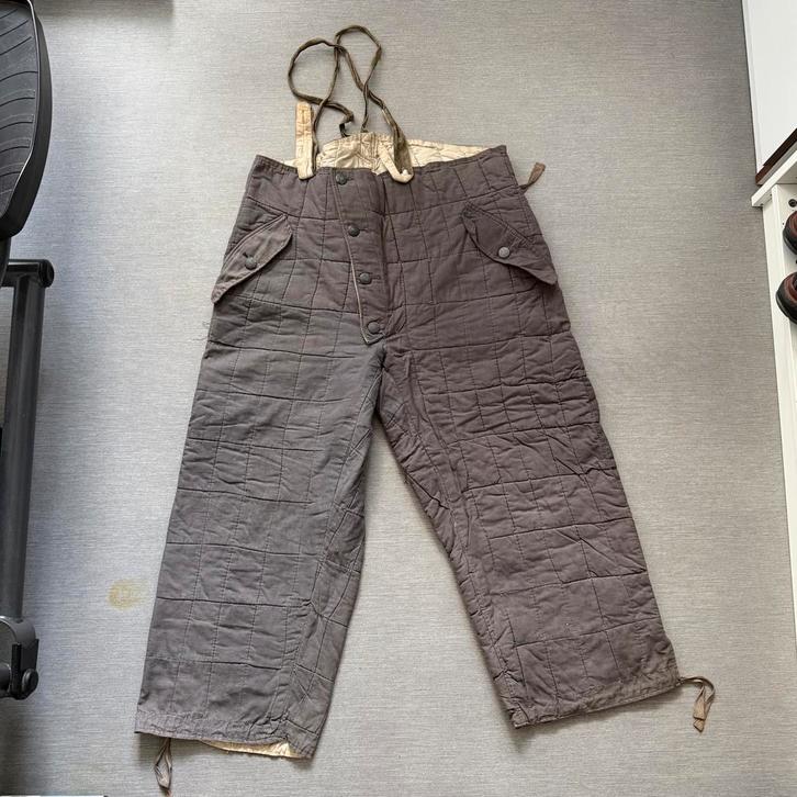 Luftwaffe Fallschirmjäger reversible quilted winter broek, Verzamelen, Militaria | Tweede Wereldoorlog, Luchtmacht, Kleding of Schoenen