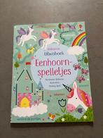 Spelletjes boek uitwisbare eenhoornspelletjes, Ophalen of Verzenden, Zo goed als nieuw, Puzzelen