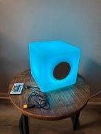 Cube Bluetooth speaker met RGB LED verlichting, Audio, Tv en Foto, Luidsprekers, Overige merken, Overige typen, Ophalen of Verzenden