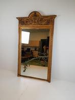 prachtige antieke Franse schouw spiegel 207CM hoog, Antiek en Kunst, Ophalen