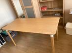 IKEA anfallare / hilver bamboe bureau 140x65, Ophalen, Zo goed als nieuw, Bureau