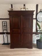 Antieke kast met legplanken, Huis en Inrichting, Kasten | Kledingkasten, Gebruikt, 100 tot 150 cm, Ophalen of Verzenden, 150 tot 200 cm