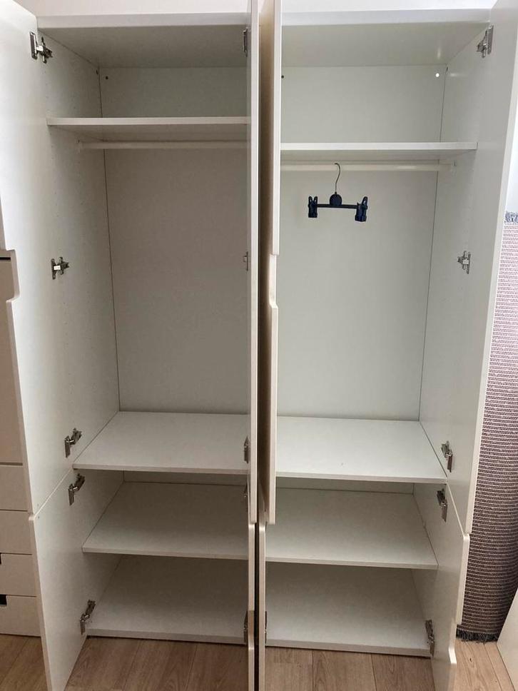 5x Ikea stuva kasten wit, Kinderen en Baby's, Kinderkamer | Commodes en Kasten, Gebruikt, Kast, 105 cm of meer, Minder dan 75 cm