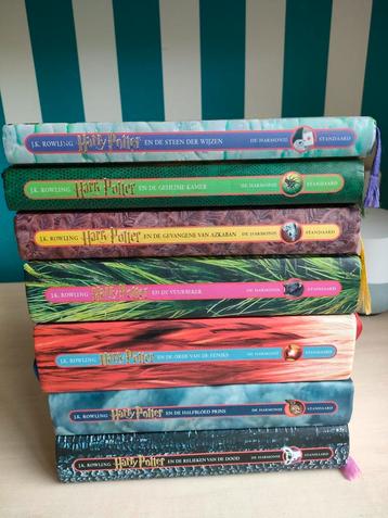 J.K. Rowling. Serie hardcover Harry Potter  beschikbaar voor biedingen