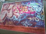 Fotografie achtergrond graffiti (textiel), Ophalen of Verzenden, Gebruikt, Achtergrond
