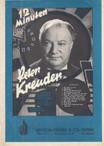 Bo826 bladmuziek peter kreuder, Muziek en Instrumenten, Bladmuziek, Ophalen of Verzenden, Gebruikt, Artiest of Componist, Populair