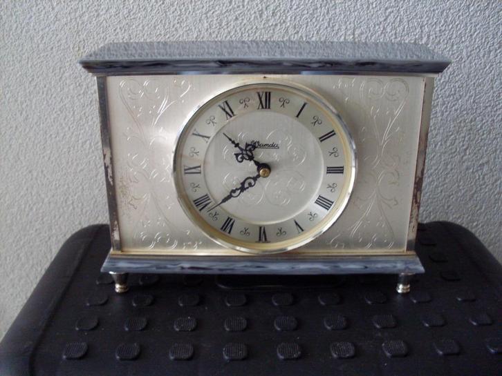 Schouwklokje met slagwerk, Antiek en Kunst, Antiek | Klokken, Ophalen