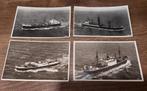 7 oude ansichtkaarten scheepvaart, Gebruikt, Ophalen of Verzenden, Motorboot, Kaart, Foto of Prent