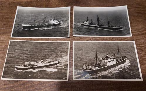 7 oude ansichtkaarten scheepvaart, Verzamelen, Scheepvaart, Gebruikt, Kaart, Foto of Prent, Motorboot, Ophalen of Verzenden