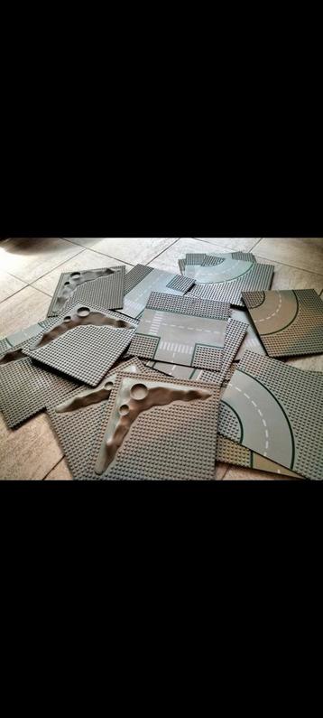 Diverse Lego straat/wegen platen. 50+ beschikbaar voor biedingen