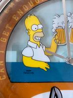 Homer Simpson wandklok Duff Beer, Tv, Gebruikt, Ophalen of Verzenden, Gebruiksvoorwerp