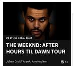 The Weeknd 16 Juli, Amsterdam, Eén persoon, Juli