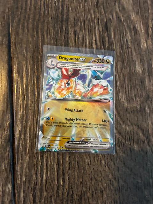 Dragonite ex -  Obsidian Flames (OBF) - PACK FRESH, Hobby en Vrije tijd, Verzamelkaartspellen | Pokémon, Nieuw, Losse kaart, Foil