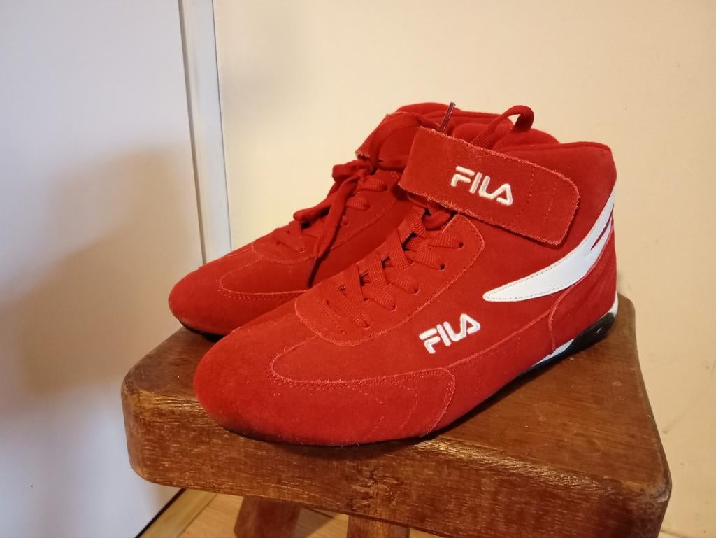 Kart schoenen merk FILA maat 40 nagenoeg nieuw 125cc 100cc, Sport en Fitness, Karting, Ophalen of Verzenden, Zo goed als nieuw