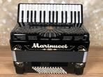 Marinucci 4 korig -72 bas  Musette, Muziek en Instrumenten, Accordeons, Nieuw, Marinucci, 72-bas, Toetsaccordeon