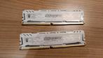 2x Crucial Ballistix Sport LT BLS4G4D240FSC, Gebruikt, DDR4, 8 GB, Ophalen of Verzenden